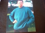 Rowan Kim Hargreaves Cabled Raglan Sweater