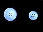 Rowan Opaque Blue Plastic Buttons