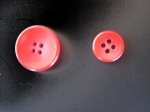 Rowan Opaque Red Plastic Buttons