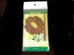 Teak Tudor Rose 2 Piece Shawl Pin #1416