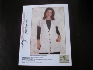 Trendsetter Donna Tunic in Aran Weight Yarn