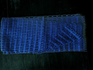 Trendsetter Navy Scarf Mesh