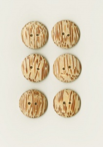 Wooden ''Tiger'' Buttons