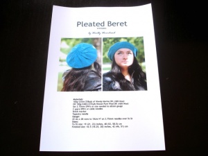 Woolly Wormhead Pleated Beret Pattern