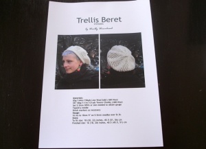 Woolly Wormhead Trellis Beret Pattern