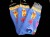 Laurel Burch Feline Fest Socks - Blue Colourway