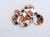 Rowan Pansy Enamelled Shell Buttons