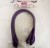 Knit Pro Faux Leather Bag Handles - Purple