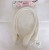 Knit Pro Faux Leather Bag Handles - White