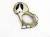 Mother of Pearl Puppy Shawl Pin Set