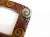 Rectangular Tie Dye Pangantoon Wood Shawl Pin Set