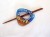 Triangular ''Arabian'' Shawl Pin Set