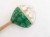 Clear Resin Cut Inlay Flower Shawl Stick - Jade
