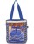 Laurel Burch Azul Shoulder Tote