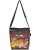 Laurel Burch Folklorica Leopards of Shambala Cross Body Bag