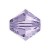 Swarovski 8mm Violet Crystals