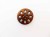 Wooden Snowflake Buttons