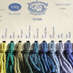 Jamieson Shetland Shade Cards