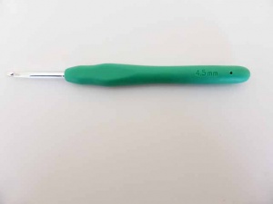 Soft Grip Aluminium Crochet Hook Size 4.5mm /7