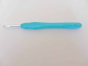 Soft Grip Aluminium Crochet Hook Size 5mm /H/8