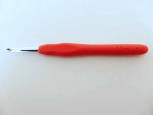 Soft Grip Aluminium Crochet Hook Size 6mm / J/10