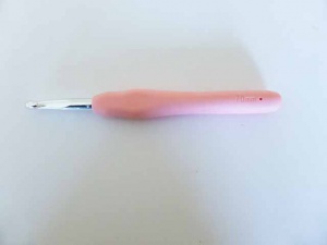 Soft Grip Aluminium Crochet Hook Size 7mm