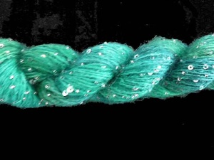 Artyarns Beaded Mohair with Sequins #H13 - Silver Beads