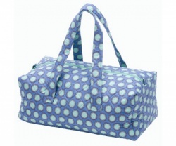 Milward Knitting Bag - Blue Polka Dot
