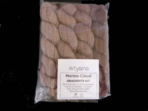 Artyarns Merino Cloud Gradients Kit in Brown
