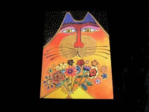 Laurel Burch '' A Bunch of Love''  Any Occasion Card