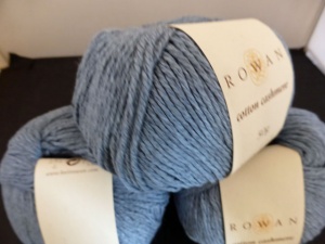 Rowan Cotton Cashmere #223, Harbour Blue