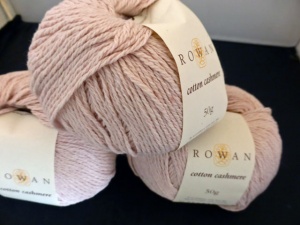 Rowan Cotton Cashmere #216, Pearly Pink