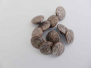 Small Copper Spray Buttons