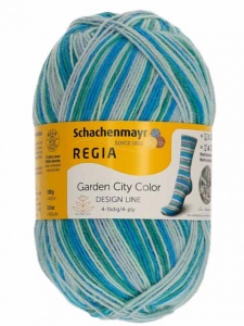 Dee Hardwicke 4 Ply Wool Garden City Sock Yarn - Delphinium