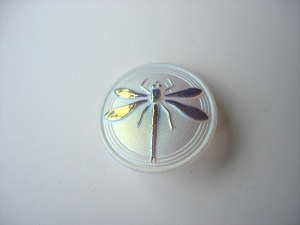 Dragonfly Buttons - Pale Aqua