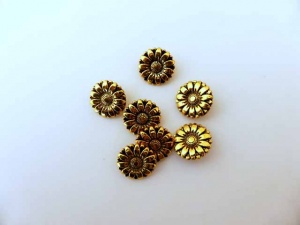 ''Gold'' Sunflower Buttons