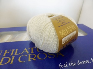 Filatura di Crosa LushSilk #01, Ivory