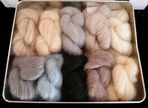 Artyarns Silk Mohair Blanket / Shawl Kit - Naturals Colour Way