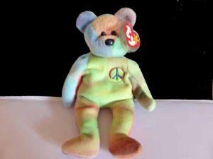 TY Peace Beanie Baby #1