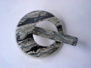 Pollika Mini Granite Shawl Pin