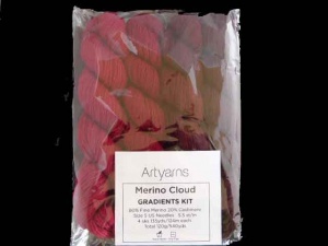 Artyarns Merino Cloud Gradients Kit in Red