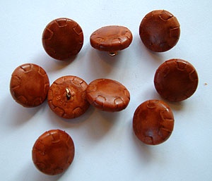 Rowan Medium Leather Buttons #341