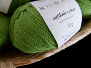 Rowan Softknit Cotton #579, Dark Lime