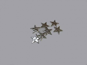 ''Silver'' Star Buttons