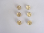 ''Gold'' Bark Buttons - Medium