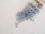 Debbie Abrahams Silver Lined Ice Blue Beads Size 6/0