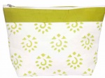 Knit Pro Amber Big Zipper Pouch - Neon Green