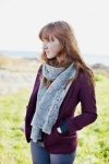 Brooklyn Tweed Wexford Geometric Lace Scarf