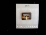 Vogue Star Tortoise Buckles - 25mm