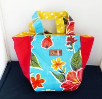 Chic A Martinique Blue  Blossom Bag